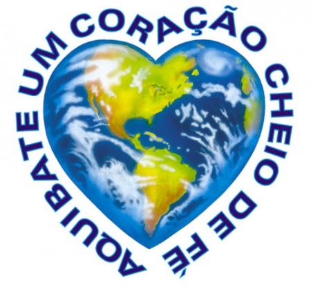 Coração cheio de fé